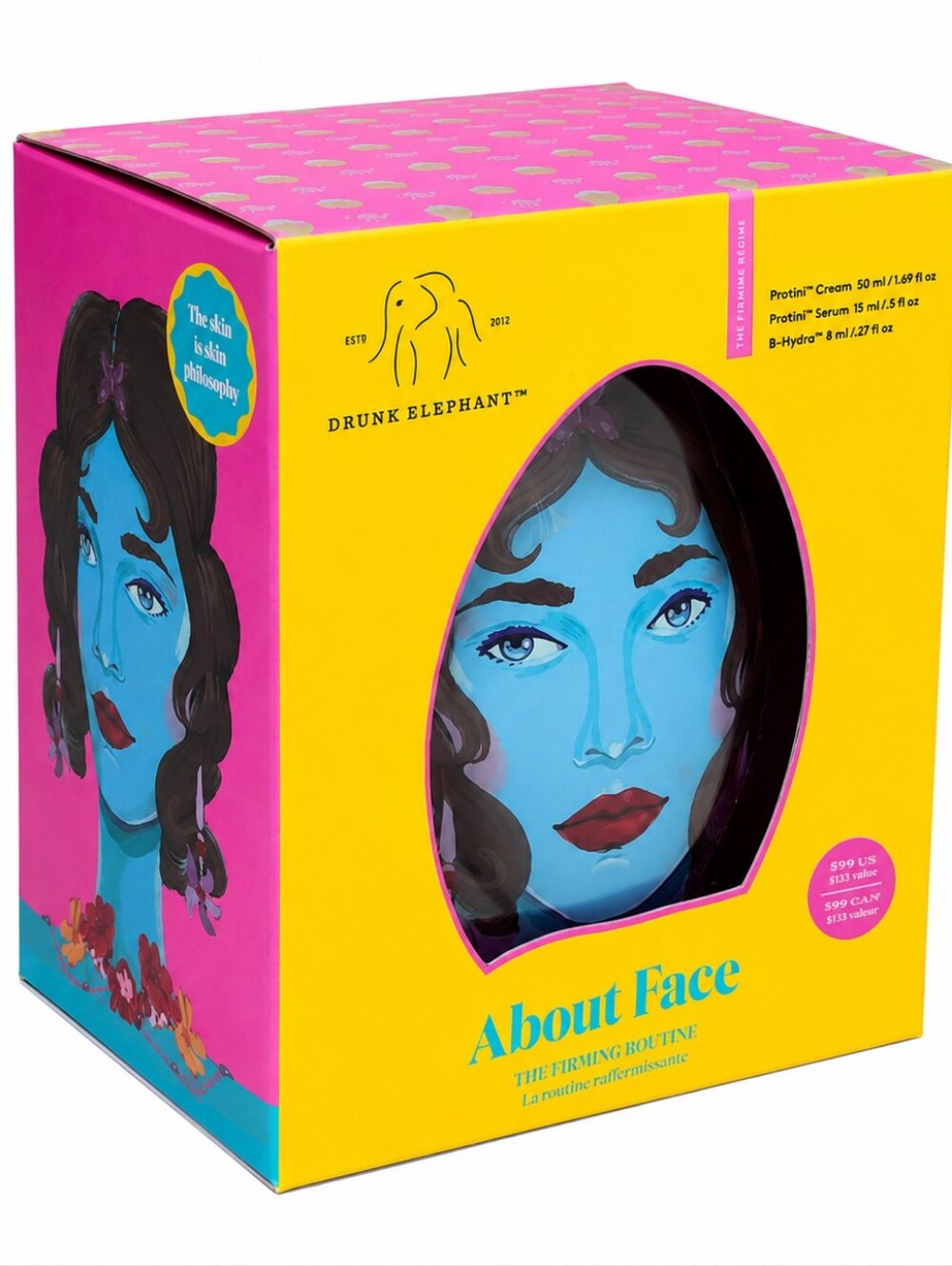 Drunk Elephant About Face – The Firming Routine Set